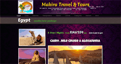 Desktop Screenshot of mahiratravels.com